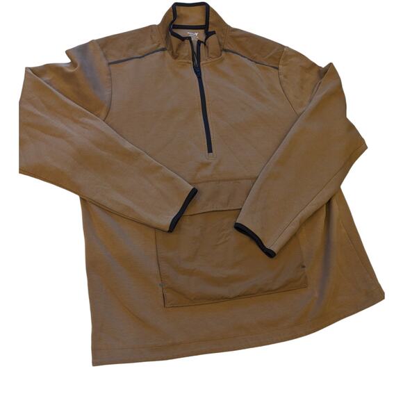 Old Navy Active Dynamic Fleece Pullover Mens XL 1/4 Zip 4-Way Stretch Activewear - Picture 1 of 10